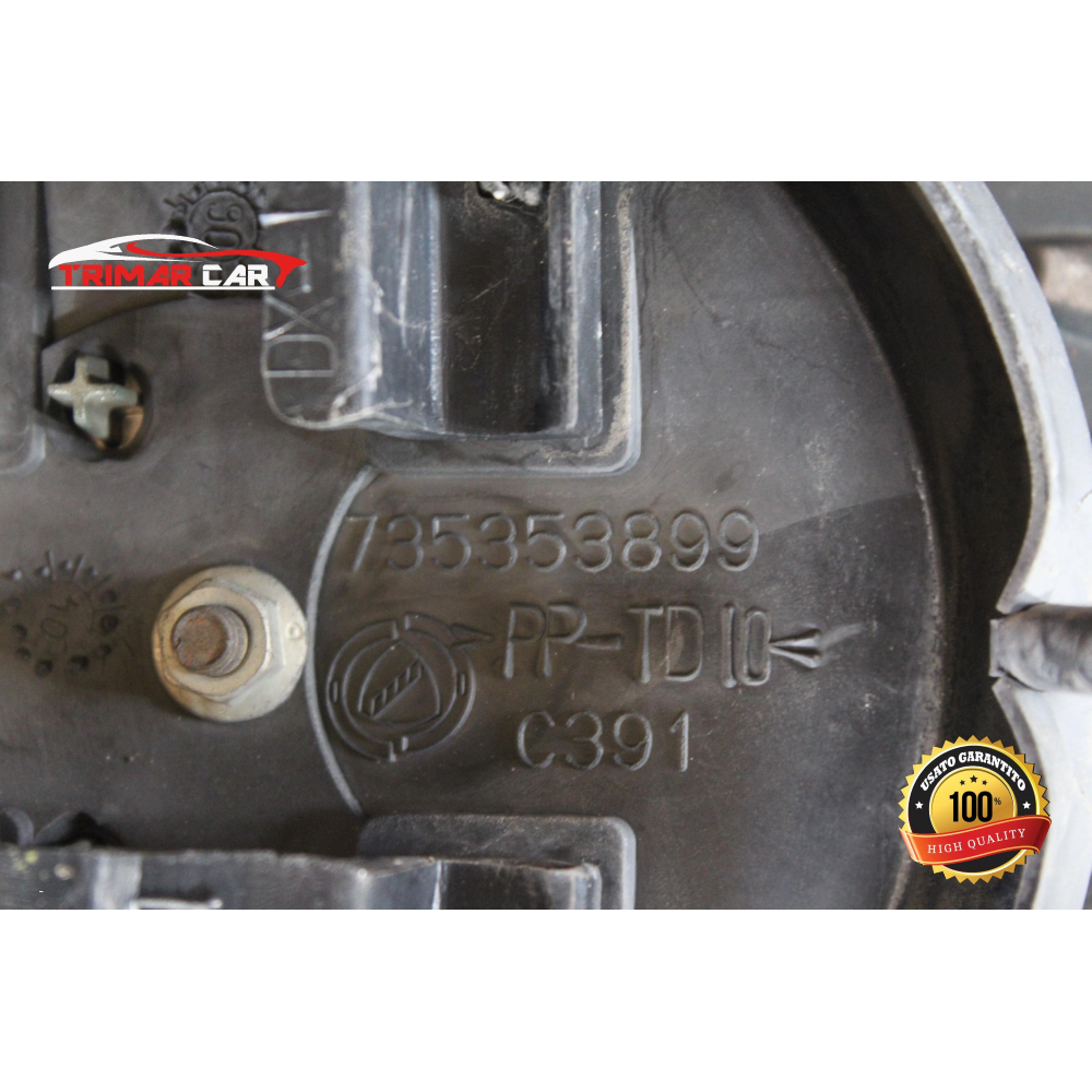 735353899 MASCHERINA GRIGLIA ANTERIORE FIAT PANDA 2 (169)(2003-2012)