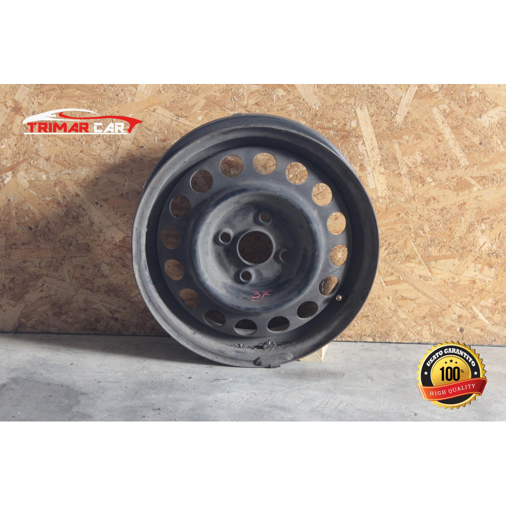 2140681 R14 CERCHIO SINGOLO IN FERRO SEAT Mii (KF1)(2011 IN POI) 1.0 60CV 44KW COD MOTORE: CHYA , DAFA