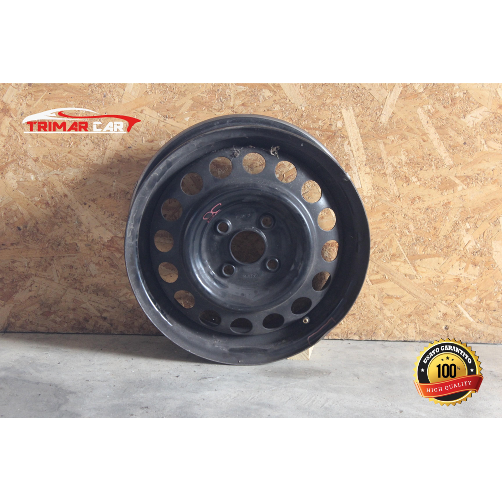 2140681 R14 CERCHIO SINGOLO IN FERRO SEAT Mii (KF1)(2011 IN POI) 1.0 60CV 44KW COD MOTORE: CHYA , DAFA