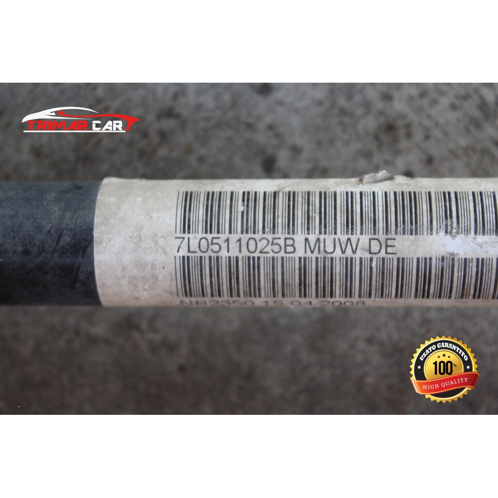 7L0511025B BARRA STABILIZZATRICE POSTERIORE AUDI Q7 (4LB)(2006-2015) 3.0 TDI V6 240CV 176KW 24V COD MOTORE: CAS
