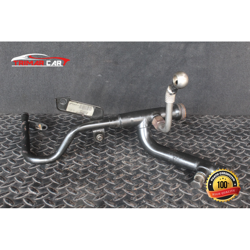 55229070 TUBO MANICOTTO PASSAGGIO ACQUA FIAT DOBLO (263)(2010 IN POI) 1.4 T-JET 120CV 88KW COD MOT; 198A4000