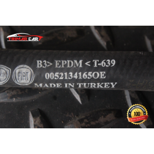 52134165 TUBO MANICOTTO PASSAGGIO ACQUA FIAT DOBLO (263)(2010 IN POI) 1.4 T-JET 120CV 88KW COD MOT; 198A4000