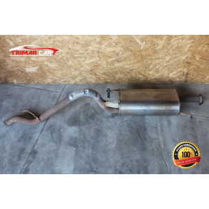 TIS.340-2528 TUBO SCARICO TERMINALE MARMITTA MITSUBISHI L200 TRITON (KA,T,KB,T)(04-15) 2.5 D-ID 4WD 136CV 100KW COD MOT; 4D56