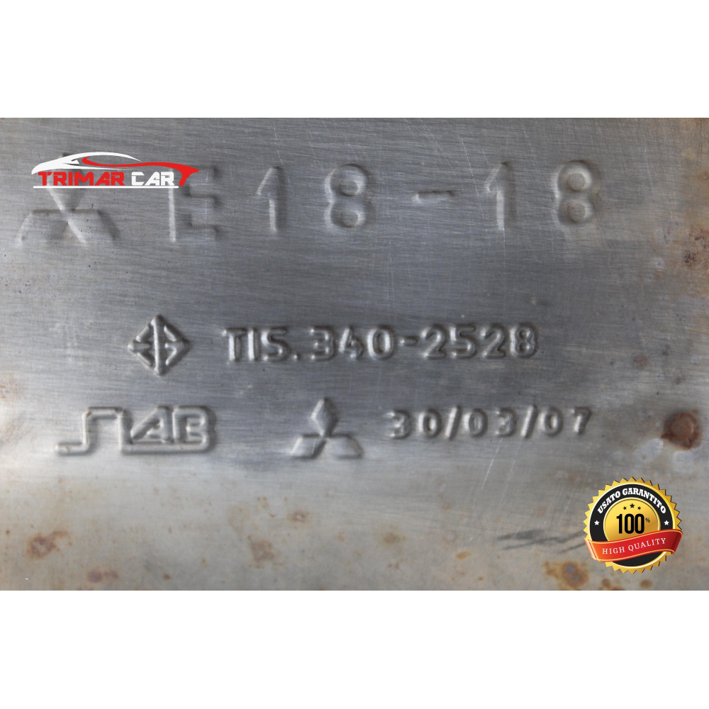 TIS.340-2528 TUBO SCARICO TERMINALE MARMITTA MITSUBISHI L200 TRITON (KA,T,KB,T)(04-15) 2.5 D-ID 4WD 136CV 100KW COD MOT; 4D56