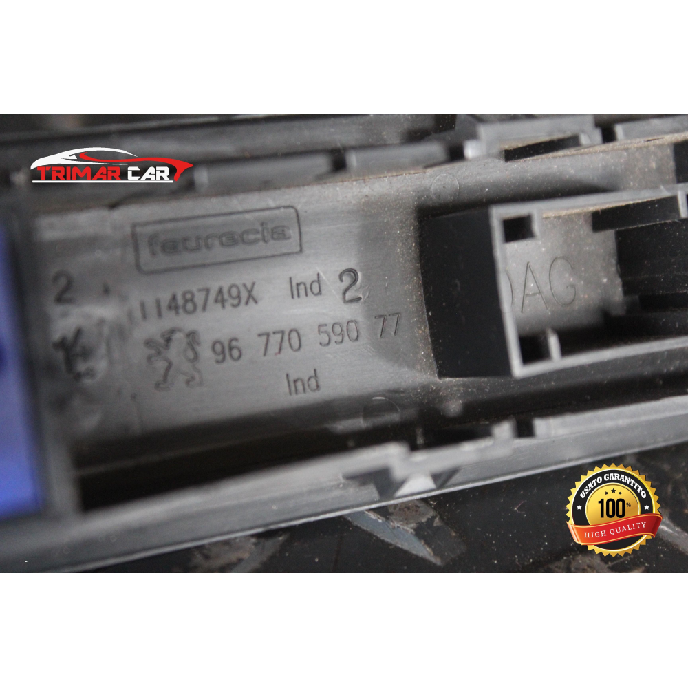 9677059077 ASR PULSANTIERA PULSANTI TASTO PEUGEOT 208 I (CA , CC)(2012 IN POI) 1.4 HDI 68CV 50KW COD MOT; 8H01