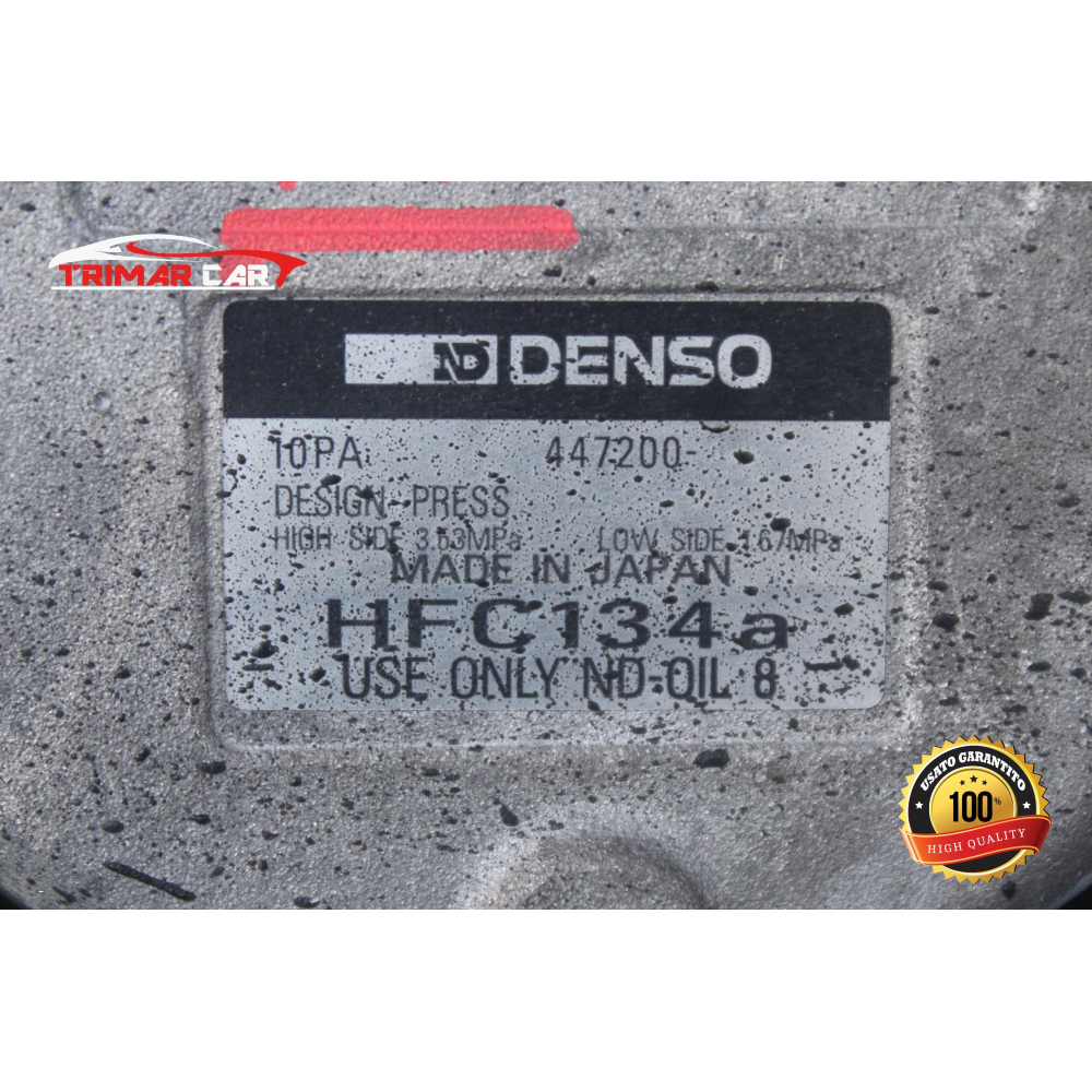 447300-2140 COMPRESSORE AC CLIMA MITSUBISHI PAJERO 2 (V20)(91-99) 2.5 TD 4D56