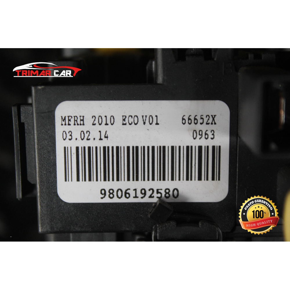 9806192580 CENTRALINA SCATOLA PORTAFUSIBILI PEUGEOT 208 I (CA , CC)(2012 IN POI) 1.4 HDI 68CV 50KW COD MOT; 8H01