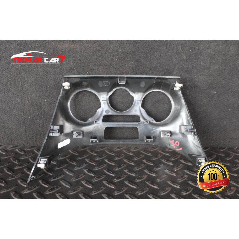 9672846477 MASCHERINA CORNICE CENTRALINA CLIMA PEUGEOT 208 I (CA , CC)(2012 IN POI) 1.4 HDI 68CV 50KW COD MOT; 8H01