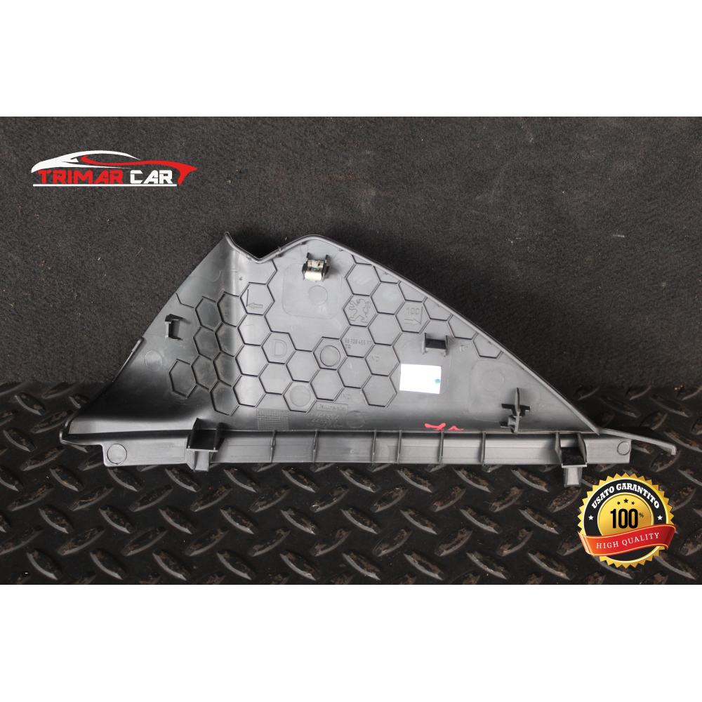 9672845577 MODANATURA RIVESTIMENTO CRUSCOTTO DESTRO PEUGEOT 208 I (CA , CC)(2012 IN POI) 1.4 HDI 68CV 50KW COD MOT; 8H01