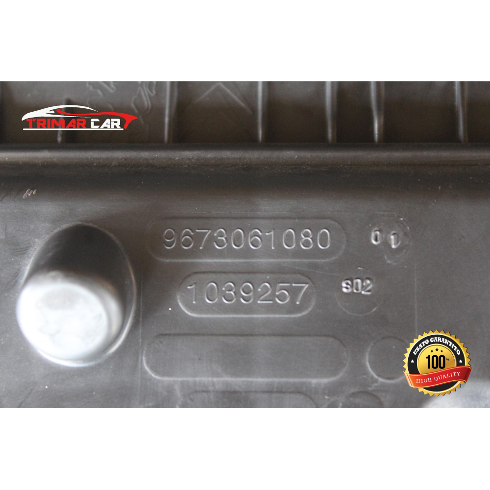 9673061080 AIRBOX PORTAFILTRO ARIA CITROEN C3 PICASSO (2009-2017) 1.6 HDI 90CV 66KW COD MOTORE: 9HX
