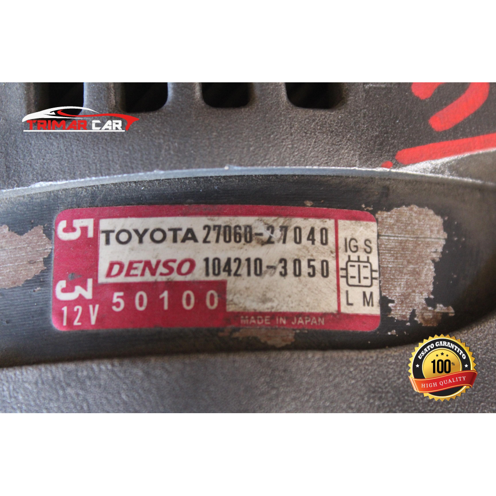 2706027040 ALTERNATORE TOYOTA