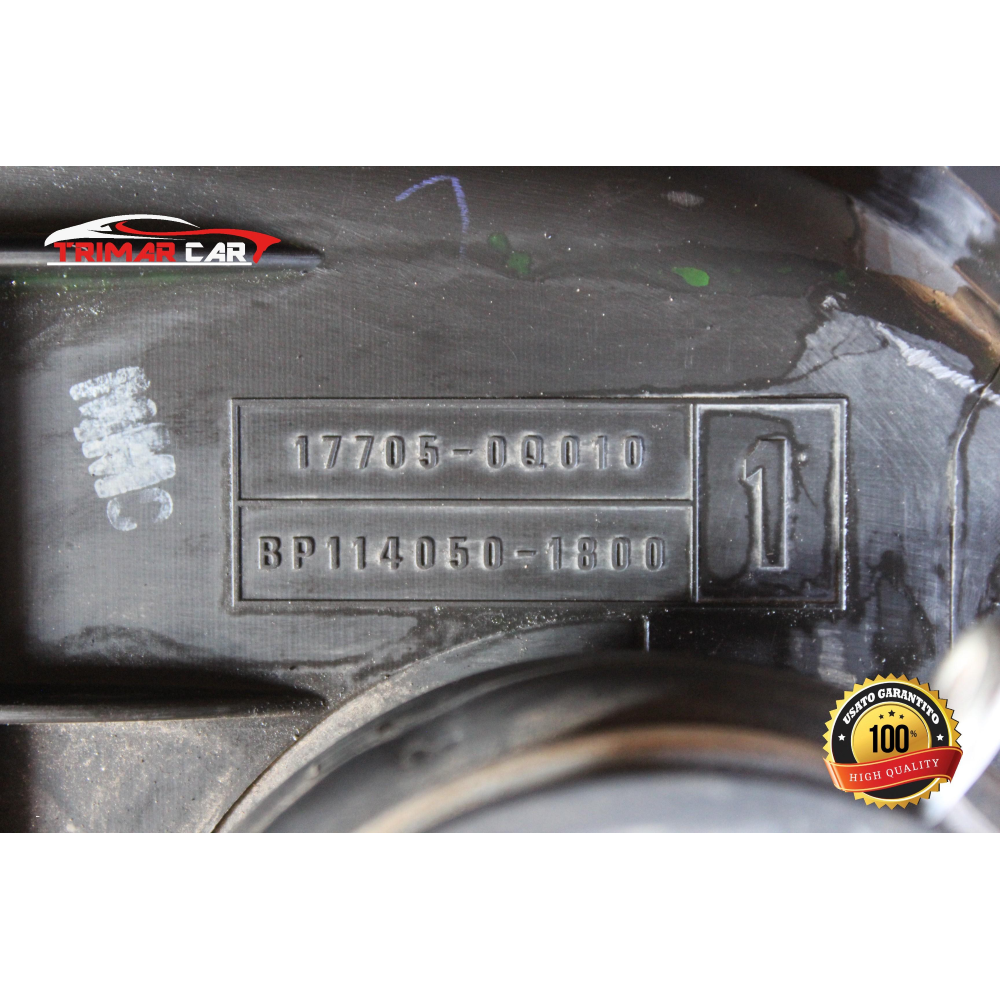 17705-0Q010 AIRBOX PORTAFILTRO ARIA TOYOTA AYGO (B1)(2005-2014) 1.0 68CV 50KW COD MOT: 1KR-FE