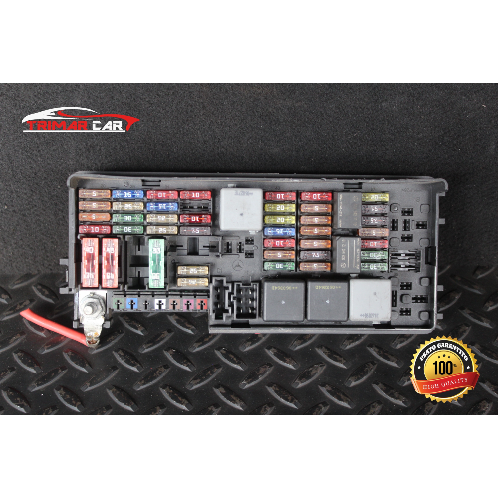 A1645400272 CENTRALINA SCATOLA PORTAFUSIBILI MERCEDES CLASSE ML (W164)(05-11) ML 320CDI 4-MATIC 224CV 165KW COD MOT. 642940