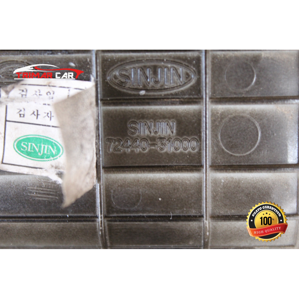 72440-31000 MANIGLIA ESTERNA ANTERIORE SINISTRA SSANGYONG KYRON (2005 IN POI) 2.0 XDI 4X4 141CV 104KW COD MOTORE: 664950 (D20DT)