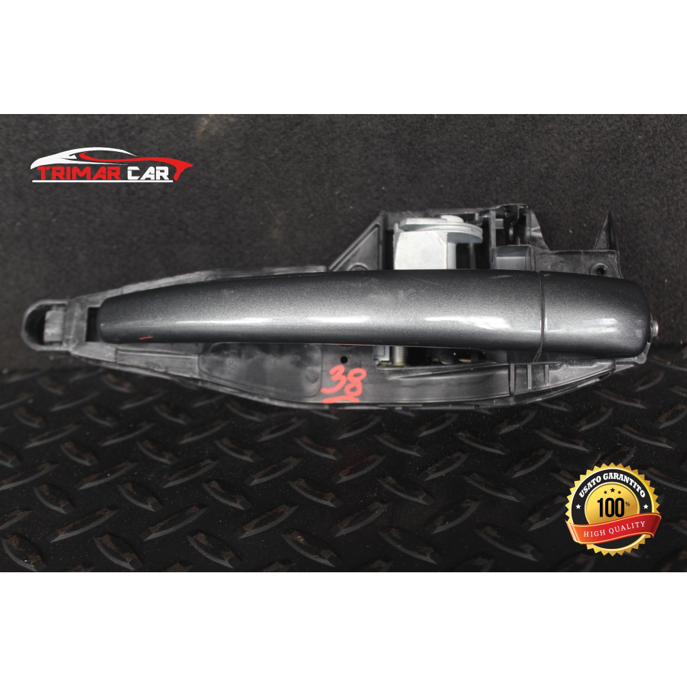 9672961180 MANIGLIA ESTERNA POSTERIORE SINISTRA PEUGEOT 208 I (CA , CC)(2012 IN POI) 1.4 HDI 68CV 50KW COD MOT; 8H01