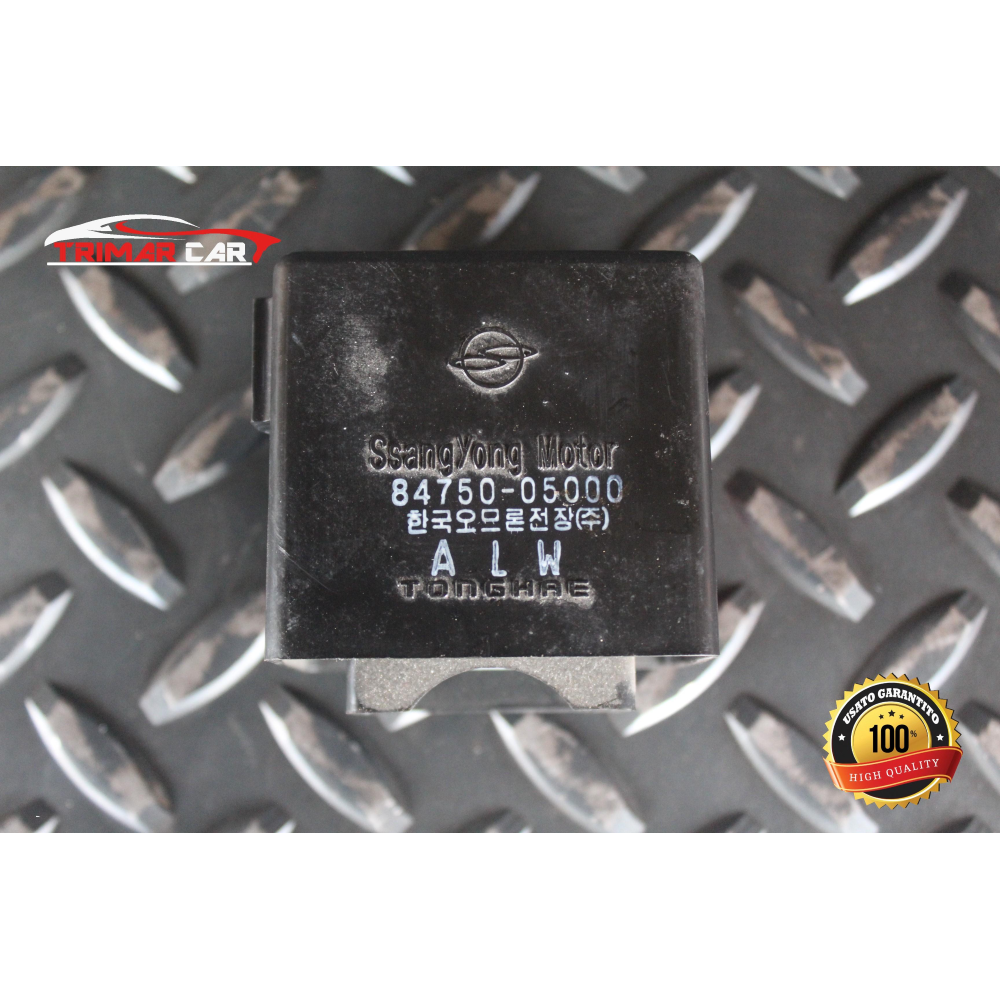 84750-05000 CENTRALINA RELE  SSANGYONG KYRON (2005 IN POI) 2.0 XDI 4X4 141CV 104KW COD MOTORE: 664950 (D20DT)