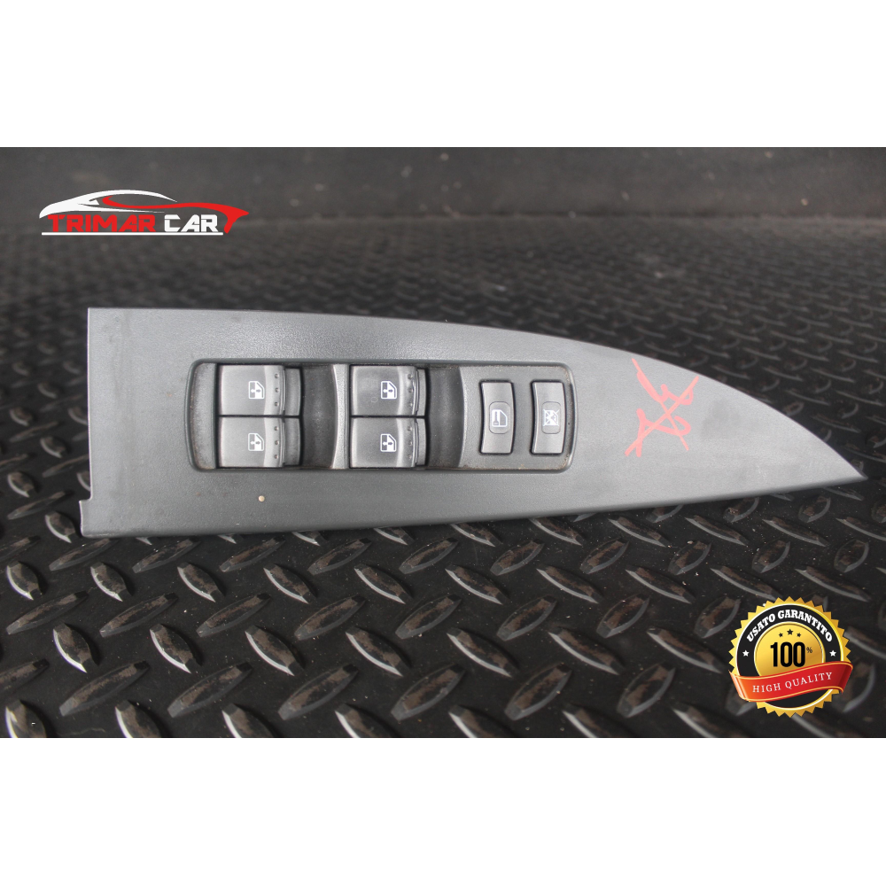 72250-09000 PULSANTIERA ALZAVETRO ANTERIORE SX SINISTRA SSANGYONG KYRON (2005 IN POI) 2.0 XDI 4X4 141CV 104KW COD MOTORE: 664950 (D20DT)