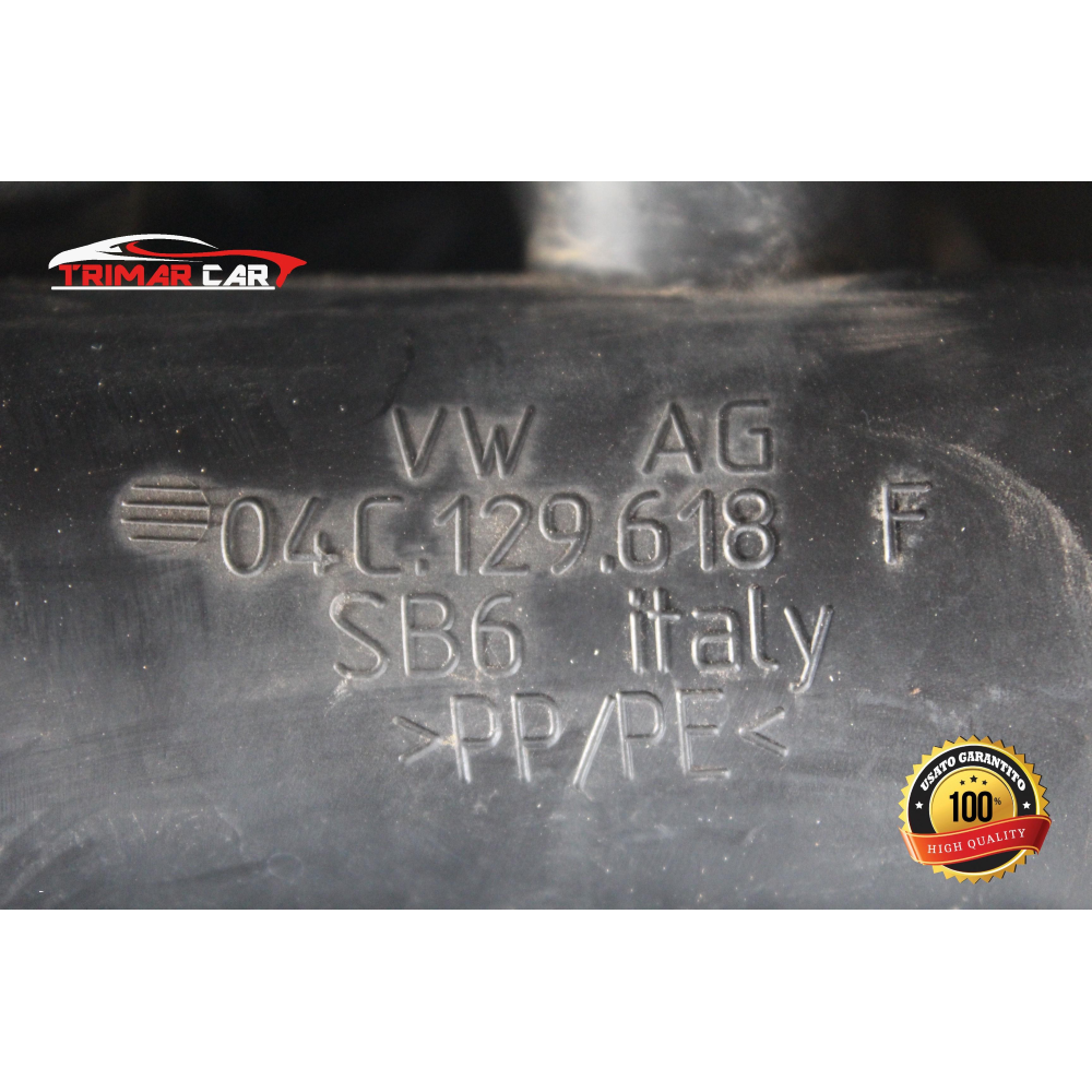 04C129618F TUBO MANICOTTO ASPIRAZIONE ARIA SEAT Mii (KF1)(2011 IN POI) 1.0 60CV 44KW COD MOTORE: CHYA , DAFA