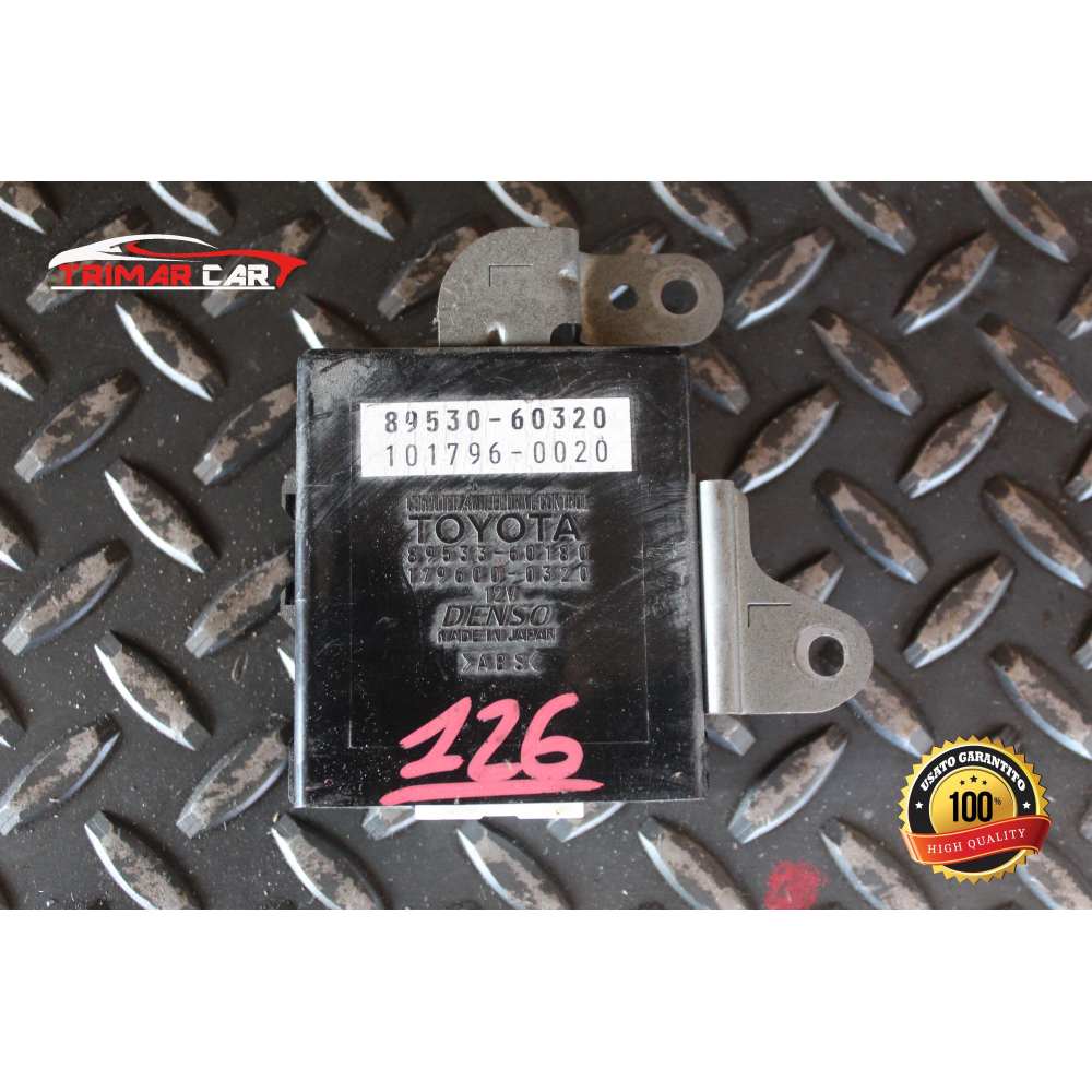 89530-60320 CENTRALINA MODULO 4X4  TOYOTA LAND CRUISER 300 (J12)(2002-2009) 3.0 D-4D 4WD 163CV 120CV COD MOT; 1KDFTV