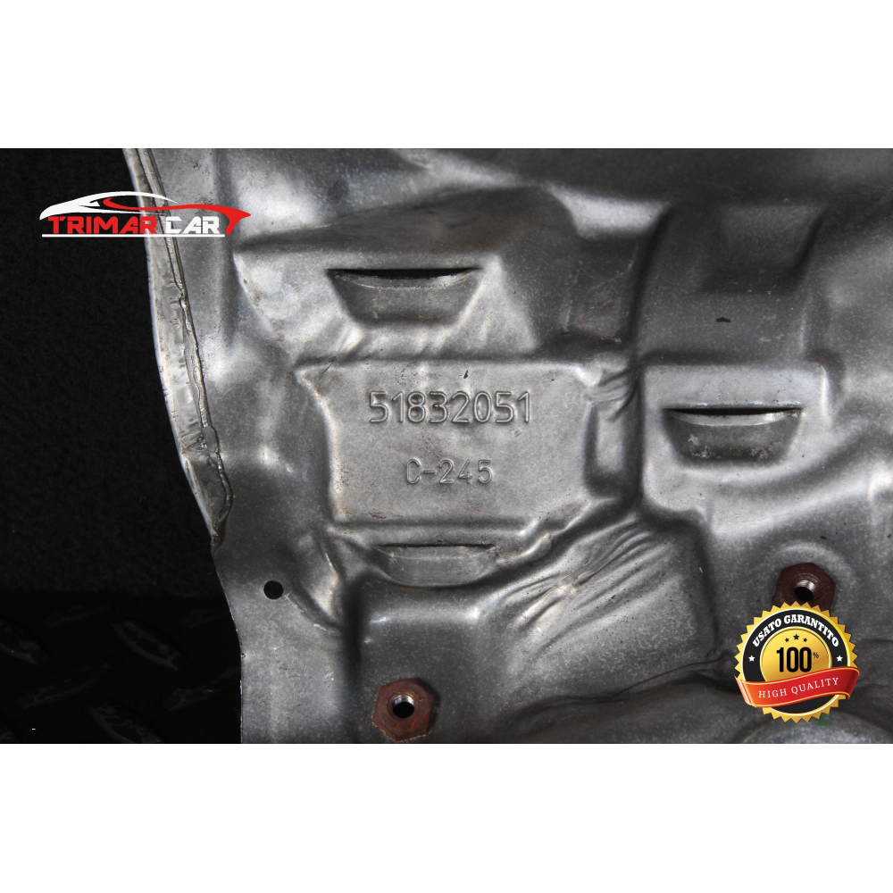 51832051 CARTERINO PARACALORE COLLETTORE SCARICO ALFA ROMEO GIULIETTA 2 (940)(2010 IN POI) 1.6 JTDM 105CV 77KW COD MOTORE: 940A3000