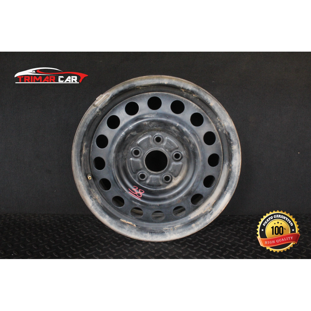 6JX16CH R16 CERCHIO SINGOLO IN FERRO FIAT SEDICI (FY)(2006-2014) 1.9 D MULTIJET 4X4 120CV 88W COD MOT; D19AA