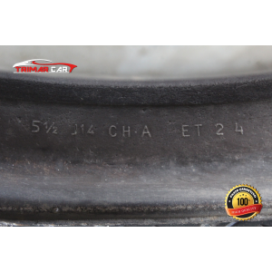 51/2J14CHA R14 CERCHIO SINGOLO IN FERRO CITROEN BERLINGO (MF)(1996-2011)