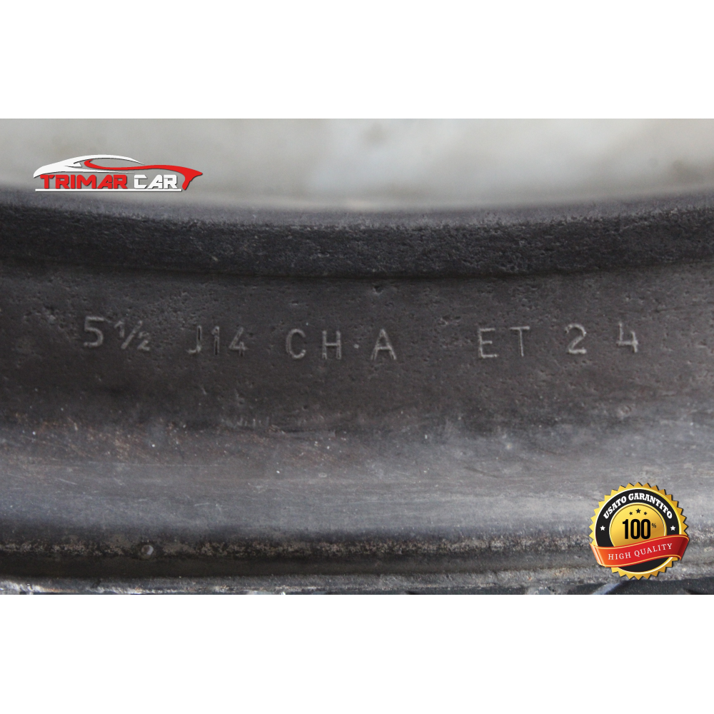 51/2J14CHA R14 CERCHIO SINGOLO IN FERRO CITROEN BERLINGO (MF)(1996-2011)