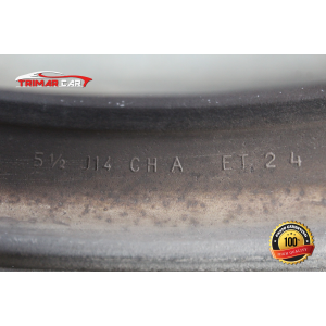 51/2J14CHA R14 CERCHIO SINGOLO IN FERRO CITROEN BERLINGO (MF)(1996-2011)