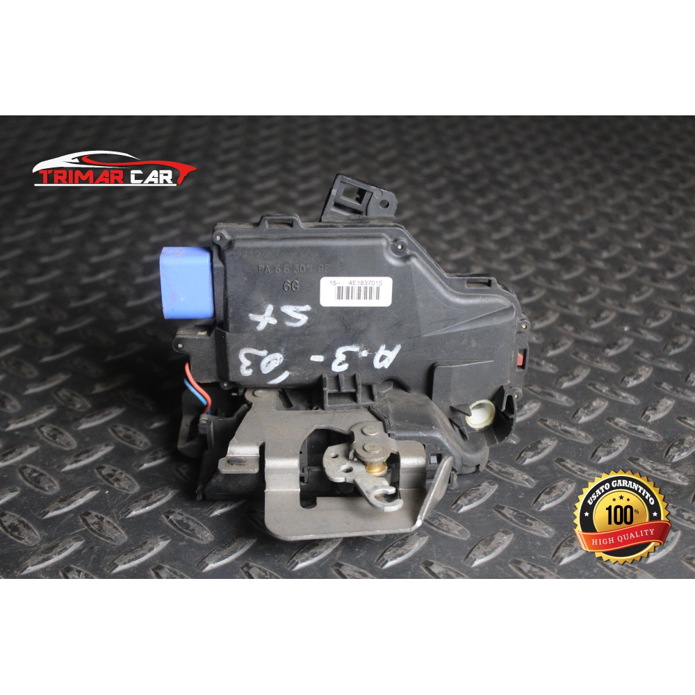 4E1837015 3P SERRATURA SPORTELLO ANTERIORE SINISTRA AUDI A3 (8P1)(2003-2012)