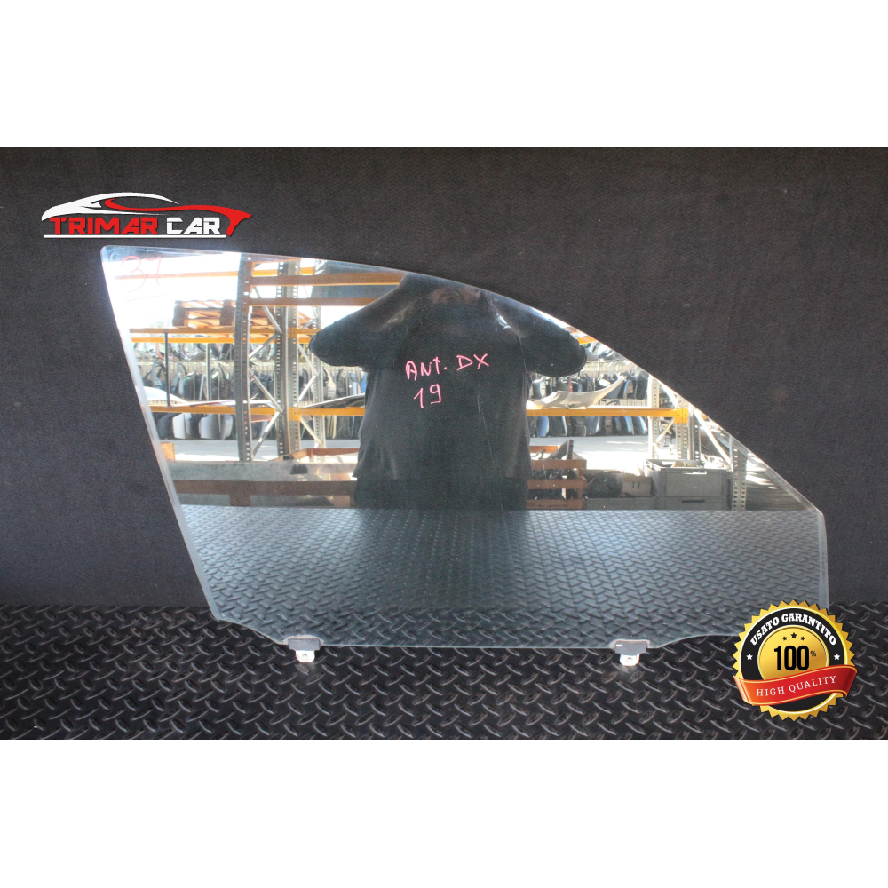 43R-00122 VETRO SCENDENTE PORTA ANTERIORE DESTRA DAIHATSU TERIOS 2 (J2)(2006 IN POI) 1.5 VVT-I RWD 105CV 77KW COD MOT 3SZ