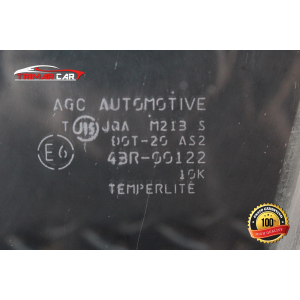 43R-00122 VETRO SCENDENTE PORTA ANTERIORE DESTRA DAIHATSU TERIOS 2 (J2)(2006 IN POI) 1.5 VVT-I RWD 105CV 77KW COD MOT 3SZ