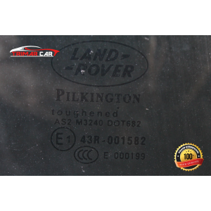 43R-001582 VETRO SCENDENTE PORTA ANTERIORE DESTRA LAND ROVER FREELANDER 2 (L359)(06-14) 2.2 TD4 4X4 160CV 118KW COD MOTORE: 224DT // DW12BTED4