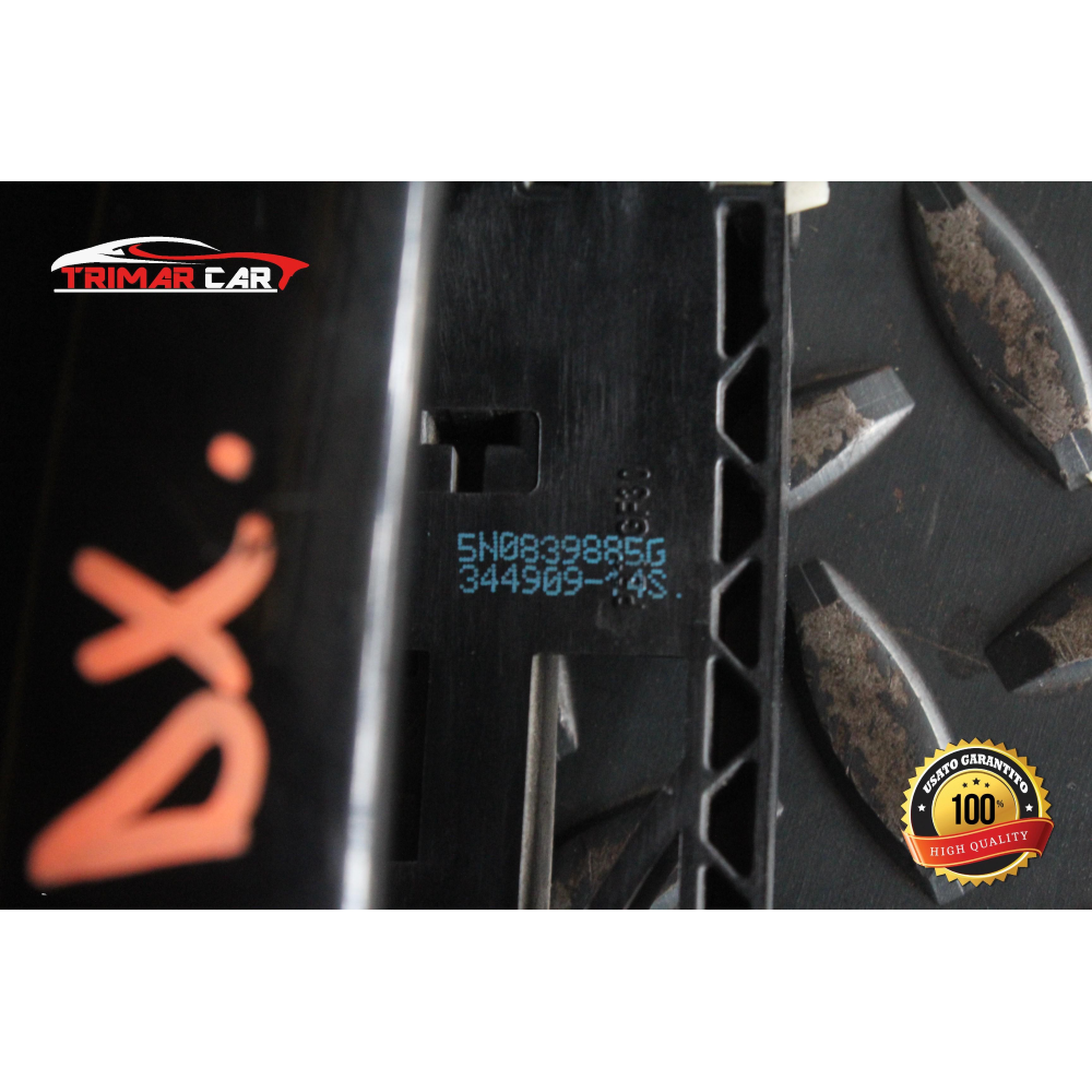 5N0839885G MANIGLIA ESTERNA POSTERIORE DESTRA VW POLO (6R,6C)(2009-2017)