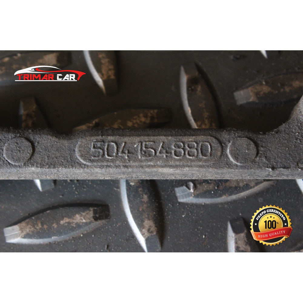 504154880 GUARNIZIONE COPPA OLIO IVECO DAILY 4 IV (2006-2011) 120 MJET 2.3D 120CV 88KW COD MOT; F1AE0481D