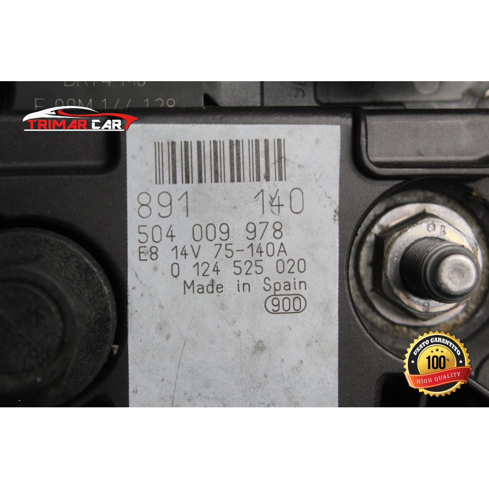 504009978 ALTERNATORE VW