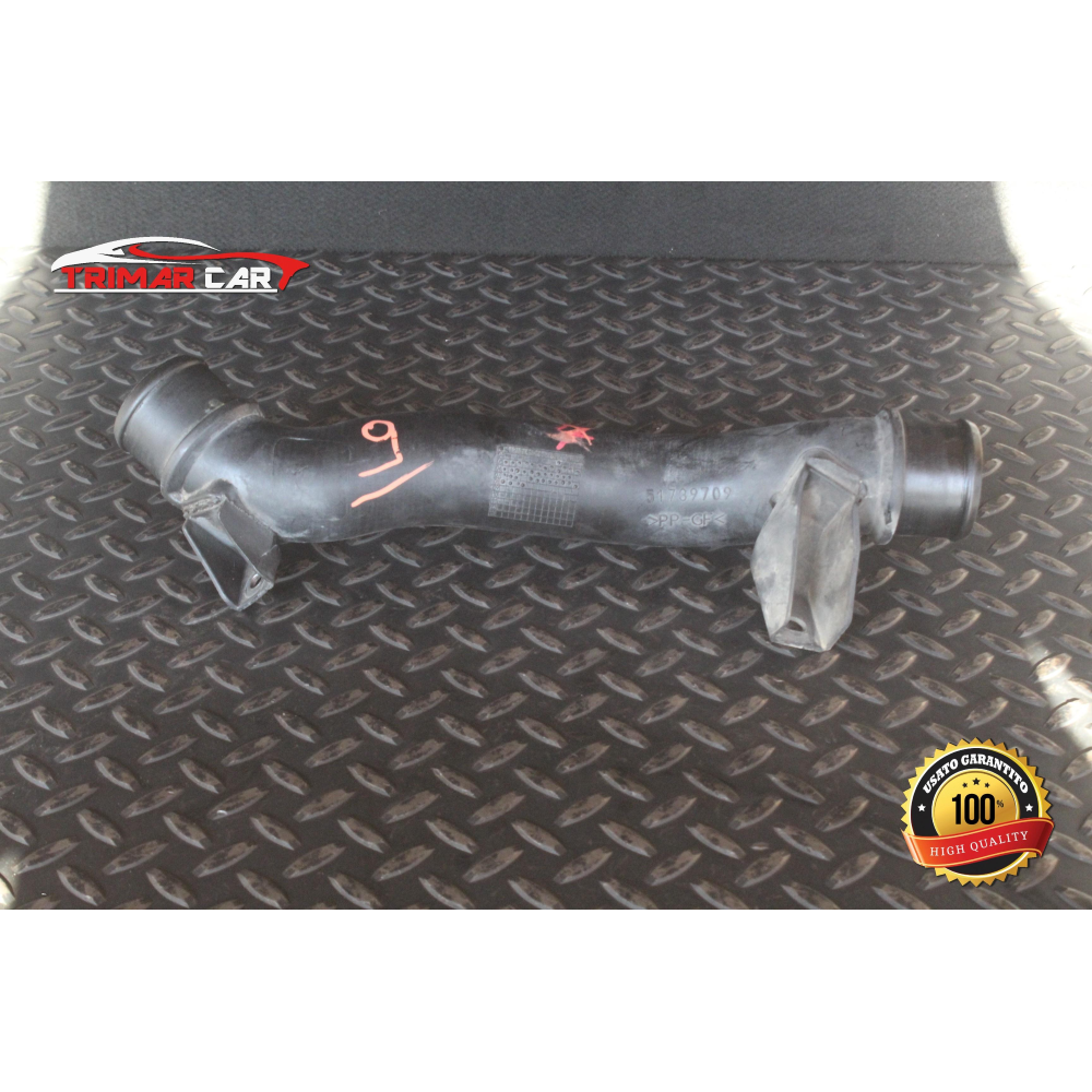 51739709 TUBO MANICOTTO INTERCOOLER TURBO FIAT CROMA 2 (194)(2005-2010) 1.9 MJET 120CV 88KW COD MOT; 939A1000