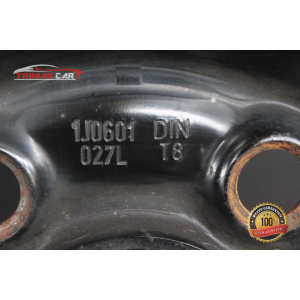 1J0601027L R16 CERCHIO SINGOLO IN FERRO VW NEW BEETLE (9C1,1C1)(98-10)