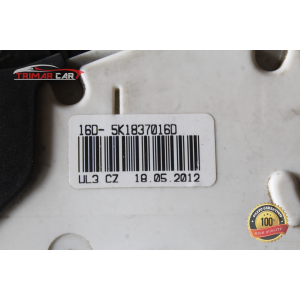 5K1837016D SERRATURA SPORTELLO ANTERIORE DESTRA VW POLO (6R,6C)(2009-2017)