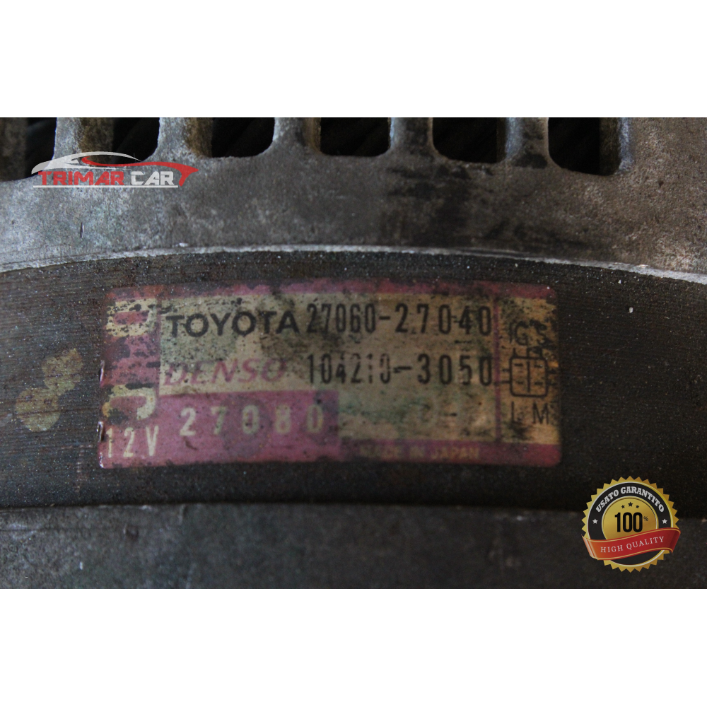 2706027040 ALTERNATORE TOYOTA