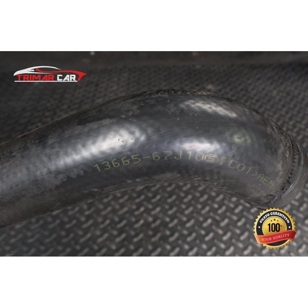 13665-67J10 TUBO MANICOTTO INTERCOOLER TURBO SUZUKI GRAND VITARA 2 II (JT,TE,TD)(05-15) 1.9 DDIS 129CV 95KW 4X4 F9QB264