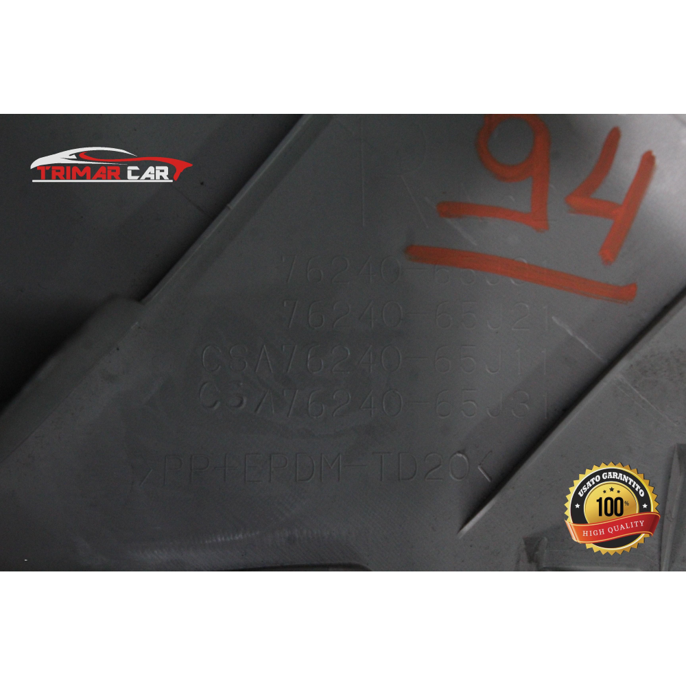 76240-65J01 MODANATURA RIVESTIMENTO MONTANTE DESTRO SUZUKI GRAND VITARA 2 II (JT,TE,TD)(05-15) 1.9 DDIS 129CV 95KW 4X4 F9QB264
