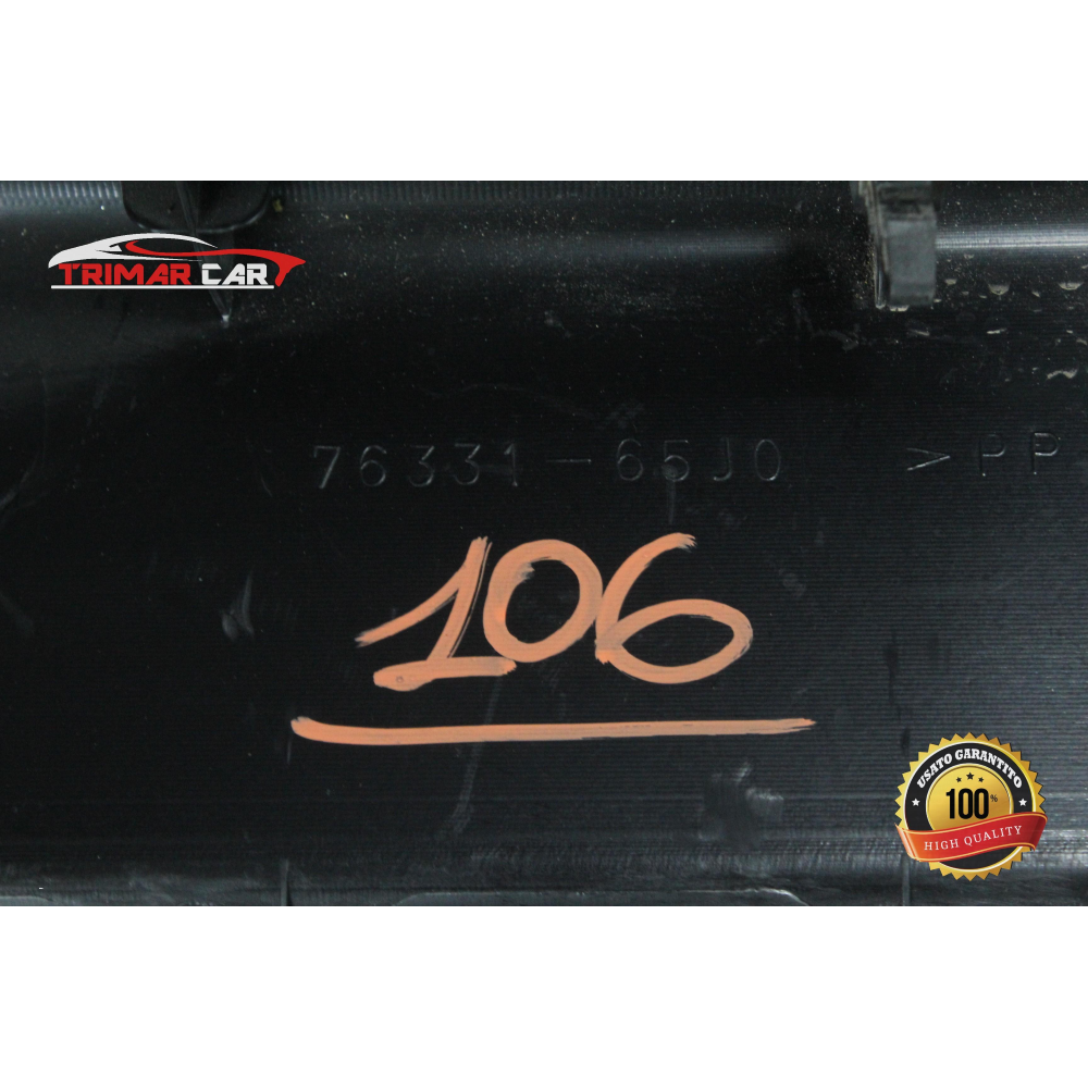 76331-65J0 MODANATURA RIVESTIMENTO PORTELLONE SUZUKI GRAND VITARA 2 II (JT,TE,TD)(05-15) 1.9 DDIS 129CV 95KW 4X4 F9QB264