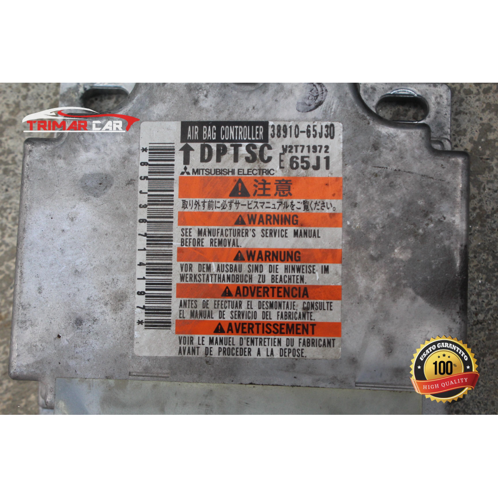 38910-65J30 KIT AIRBAG COMPLETO SUZUKI GRAND VITARA 2 II (JT,TE,TD)(05-15) 1.9 DDIS 129CV 95KW 4X4 F9QB264