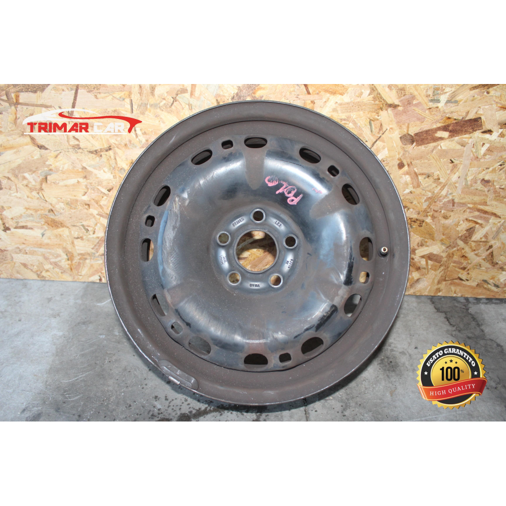 6R0601027C CERCHIO SINGOLO IN FERRO VW POLO (6R,6C)(2009-2017)