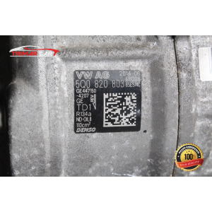 5Q0820803 COMPRESSORE AC CLIMA VW GOLF 7 VII VARIANT (2013 >) 1.6 TDI 105CV 77KW COD MOTORE; CLH