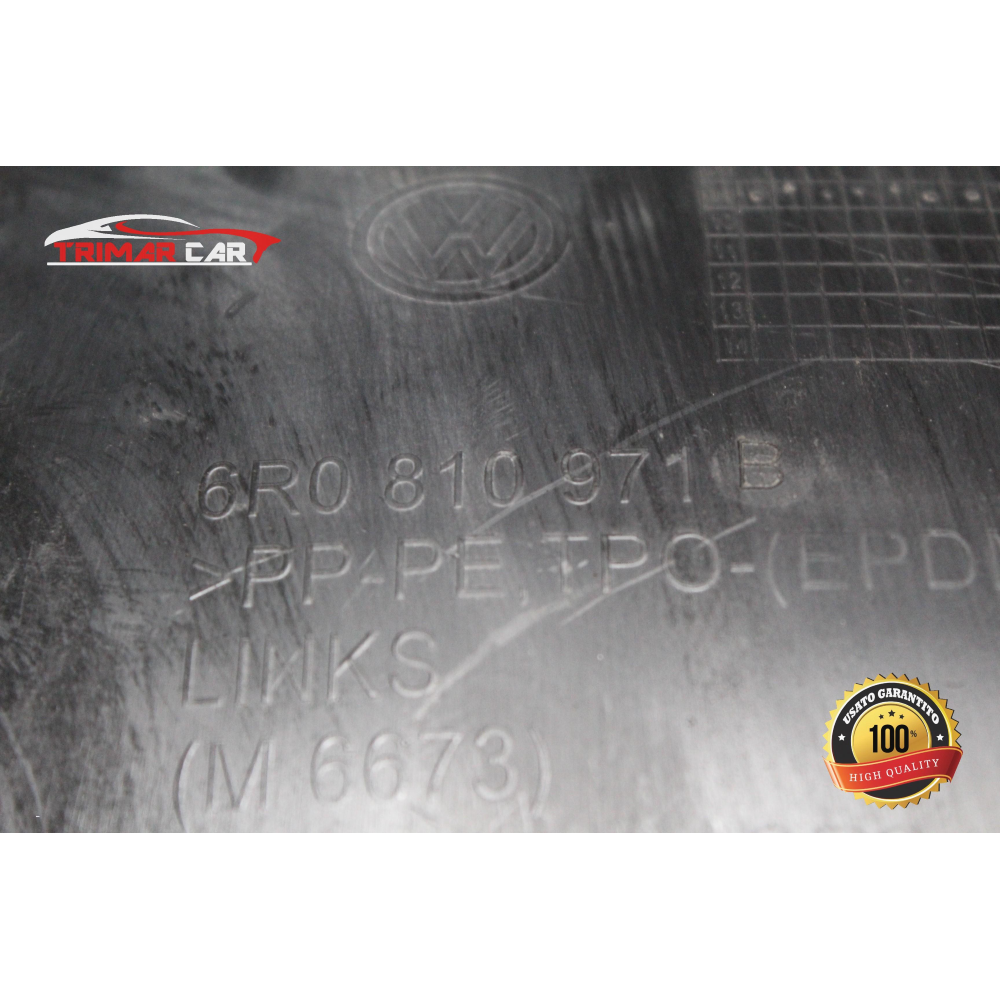 6R0810971B FASCIONE PASSARUOTA POSTERIORE SINISTRO VW POLO (6R,6C)(2009-2017)