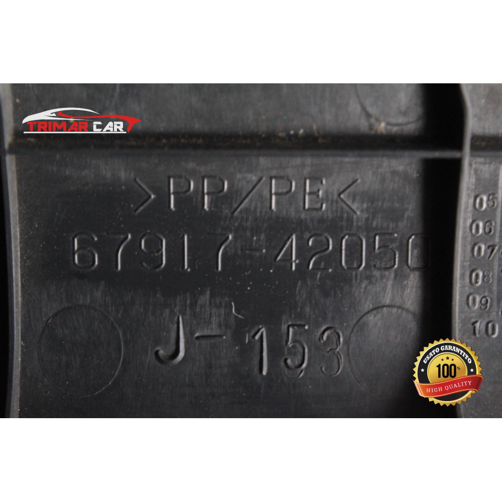 67917-42050 PROFILO BATTITACCO POSTERIORE DESTRO TOYOTA RAV4 3 III (A3)(05-13) TOYOTA RAV4 3 III (A3)(05-13) 2.2 D 4WD 177CV 130KW COD MOTORE: 2AD-FHV