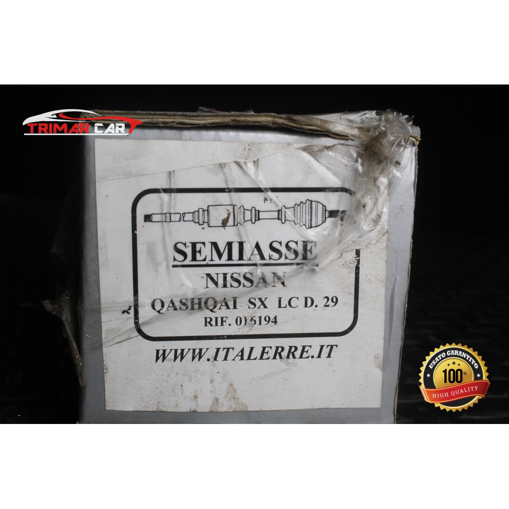 016194 SEMIASSE ANTERIORE SX SINISTRO NISSAN QASHQAI 1 I (J10,JJ10)(06-13) 2.0 DCI 4X4 110KW