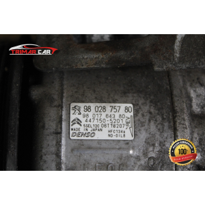 9802875780 COMPRESSORE AC CLIMA PEUGEOT 5008 1 I (2009-2016) 1.6 HDI
