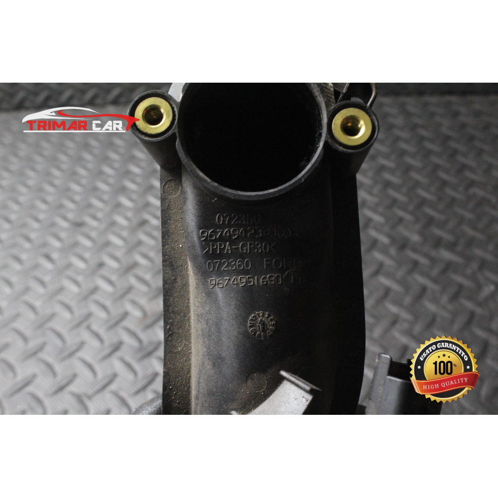 9674942380 TUBO MANICOTTO ASPIRAZIONE ARIA FORD FOCUS 3 III (2010 >) 1.6 TDCI 115CV 85KW T1DA